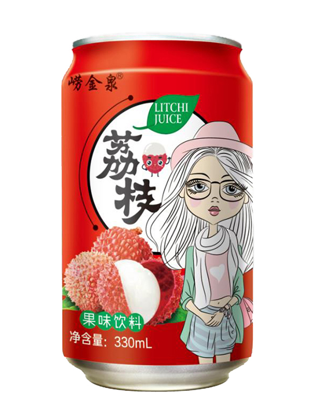 崂金泉荔枝果味饮料