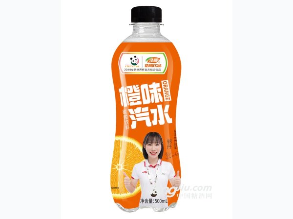 橙味汽水500ml 图1