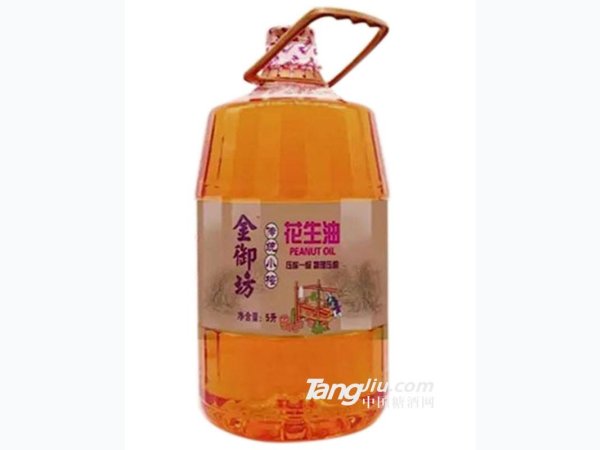 金御坊传统小榨花生油-5L 图1