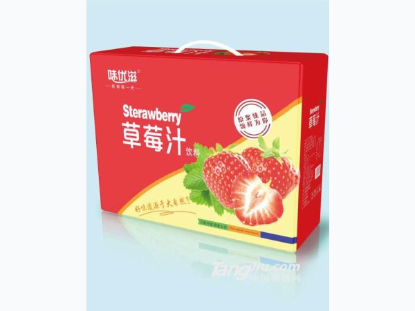 味优滋草莓汁饮料 图1