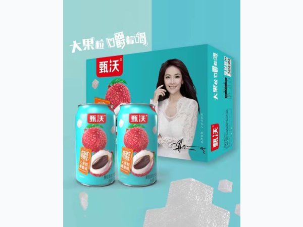 甄沃-大果粒荔汁500ml 图1