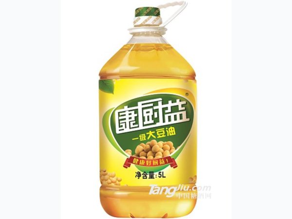 康厨益一级大豆油 5L 图1
