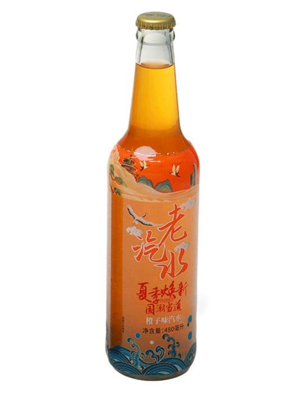 峙嵋山橙子味老汽水