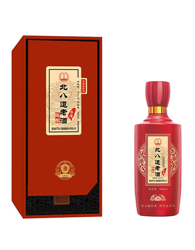 台湾北八道老酒陈酿清香500ml