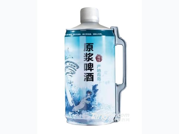崂世家-原浆啤酒2L 图1