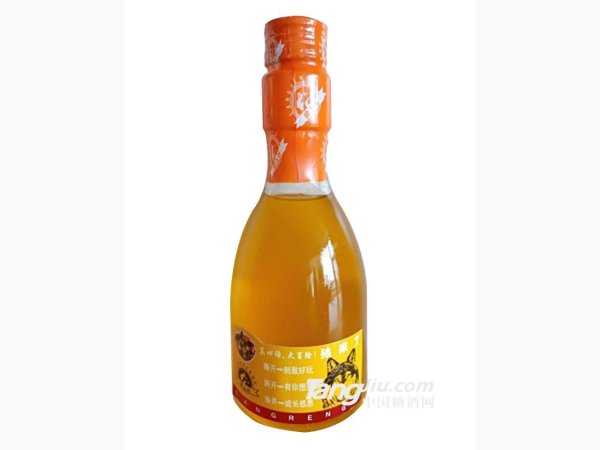 狼来了果汁酒黄瓶