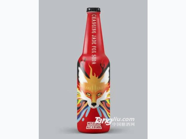 百变玉狐苏打酒 （红瓶） 图1