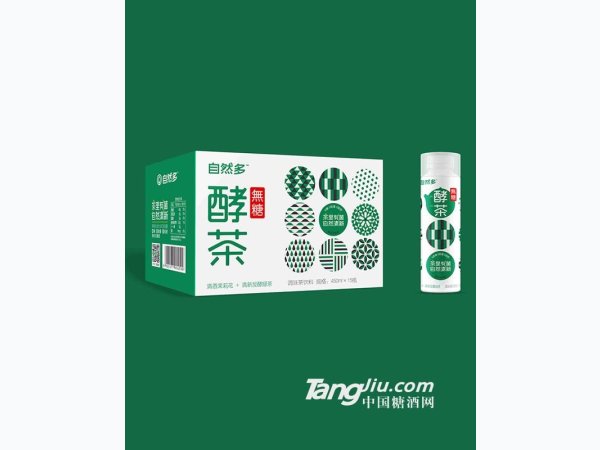 自然多&middot;酵茶无糖450ml 图2