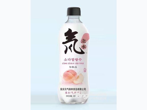 苏打气泡水-白桃味480ml 图2
