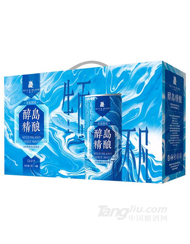 醇岛精酿白啤1L&times;4罐