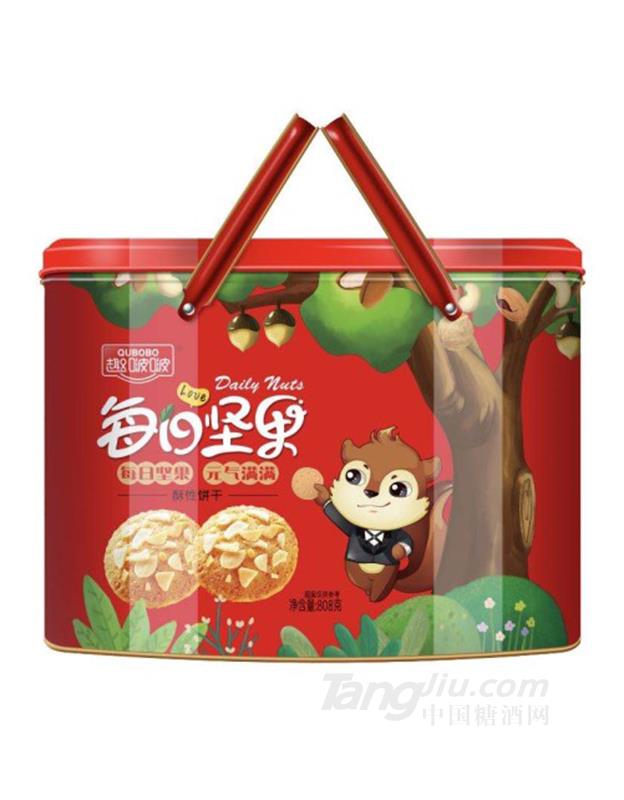 趣啵啵每日坚果酥性饼干