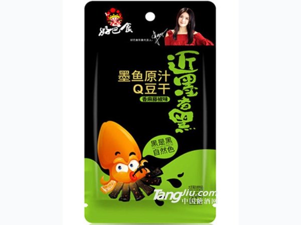 墨鱼原汁Q豆干（香麻藤椒味）60g 图1