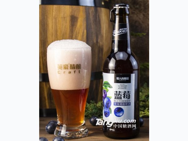 英豪蓝莓果味精酿315ml&times;24瓶 图1