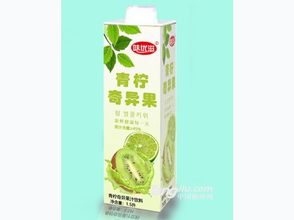 味优滋青柠奇异果汁饮料
