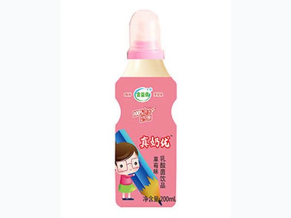 真奶优乳酸菌饮品草莓味 图1