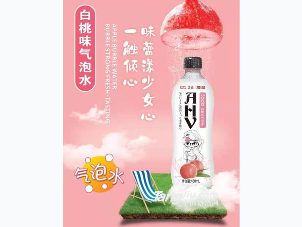 白桃味气泡水 图1