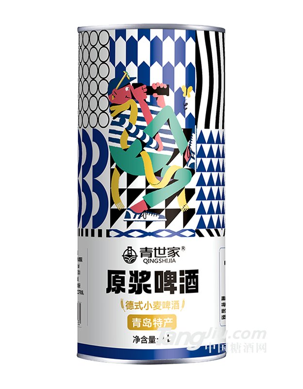青世家-原浆啤酒1L