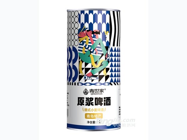 青世家-原浆啤酒1L 图1