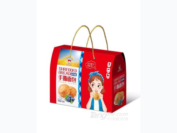 杰麦如家蓝莓味手撕面包 图1