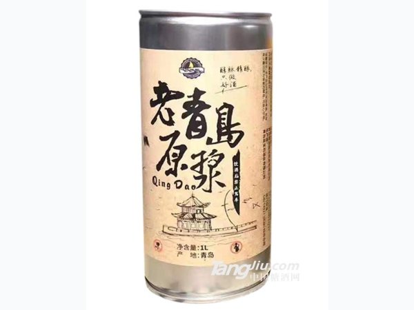 老青岛原浆1L 图2