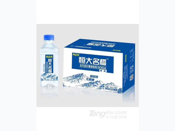 味优滋恒大名橙原味味苏打水 图1