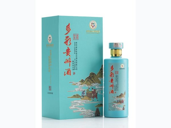 多彩贵州酒-绿彩 图1