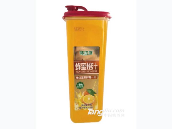 味优滋蜂蜜橙汁果汁饮料 图1