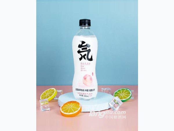 苏打气泡水-白桃味480ml 图1