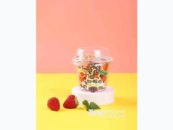 断糖计划&middot;草莓谷物酸奶145g 图1