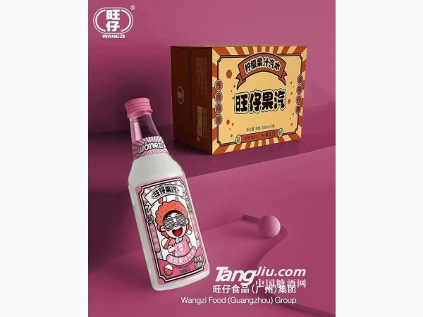 荔枝果汁汽水358ml 图1