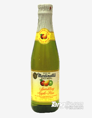 MARTINELLI&lsquo;S玛蒂天尼梨苹果汁汽水（碳酸饮料）250ml