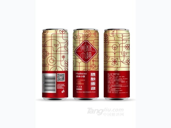 美林小镇8度精酿原浆白啤330ml 图3