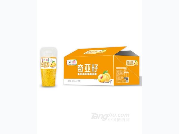 浩明420ml黄桃奇亚籽 图1