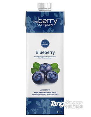 The Berry Company &ndash; 藍莓汁1L