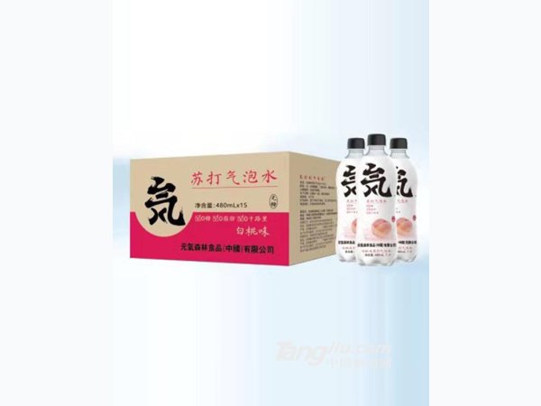 苏打气泡水-白桃味480ml 图3