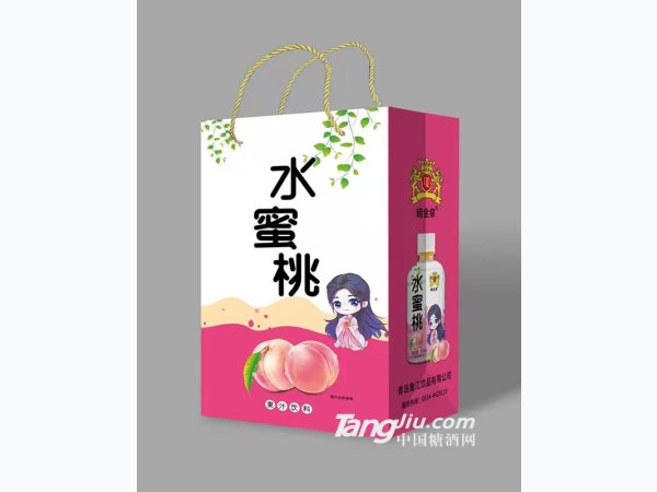 水蜜桃果汁饮料350ml 图1