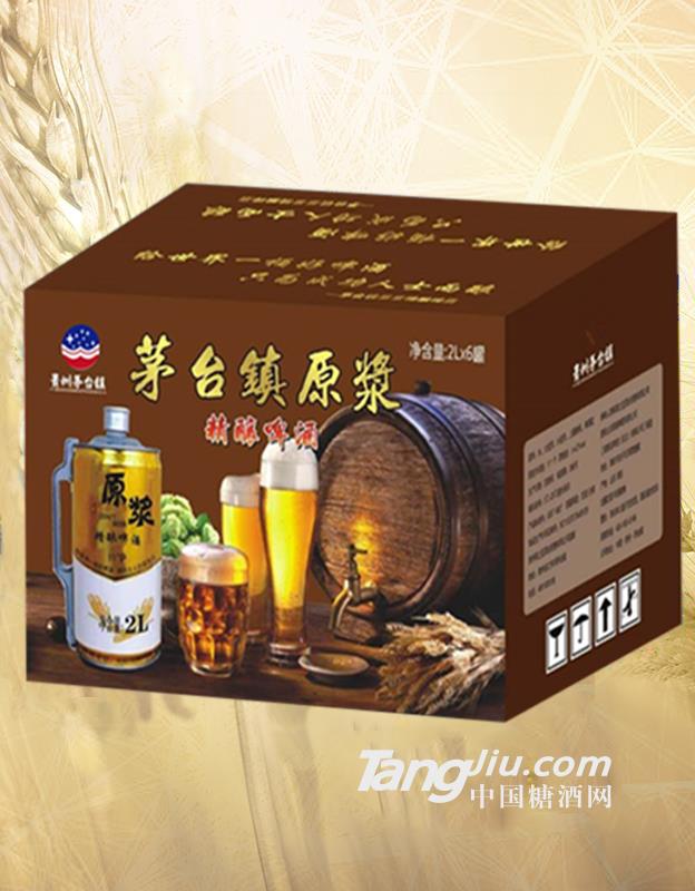 茅台原浆精酿啤酒2L&times;6瓶