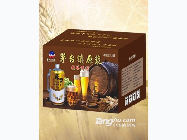 茅台原浆精酿啤酒2L&times;6瓶 图1