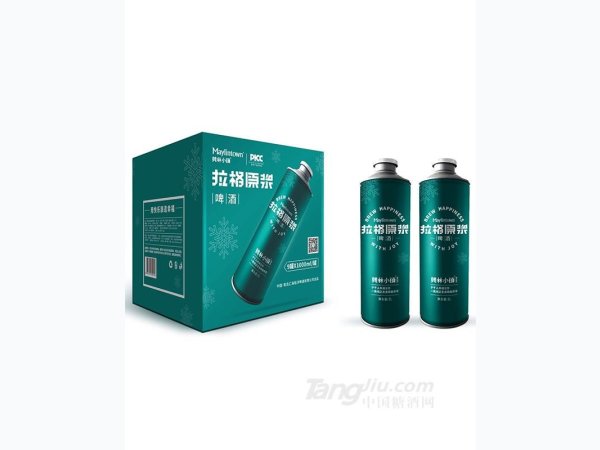 美林小镇格拉原浆啤酒1L 图2