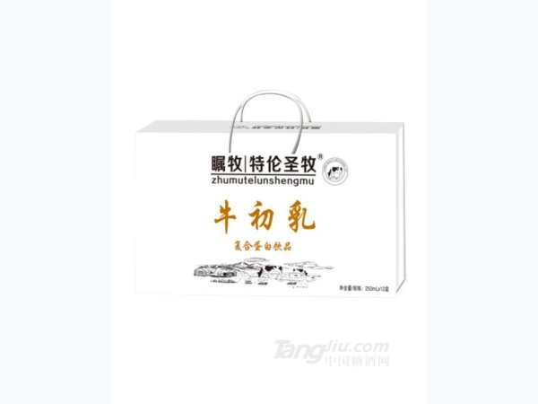 瞩牧特伦圣牧牛初乳复合蛋白饮品礼盒 图1