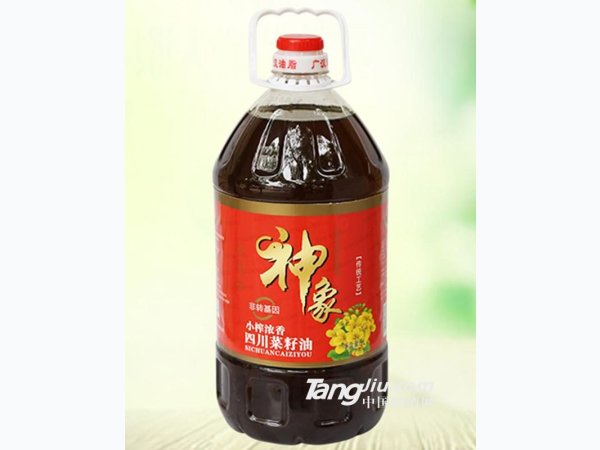 神象小榨浓香四川菜籽油-5L 图1