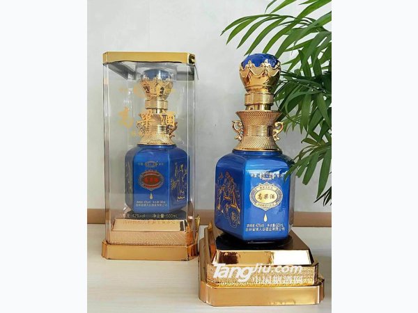 狼人谷高粱酒42度蓝瓶-500ml 图1