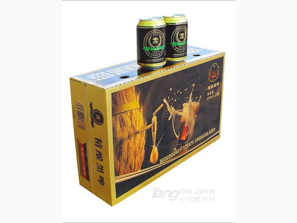 埃盛特啤酒黑啤金卡330mlx24 图2