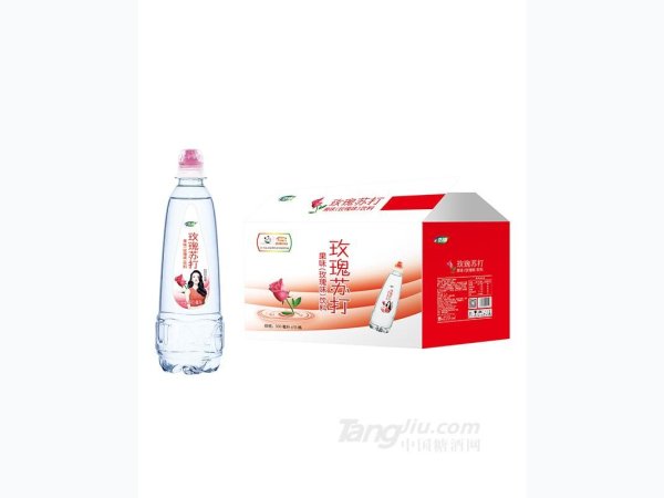 玫瑰苏打水500ml 图1
