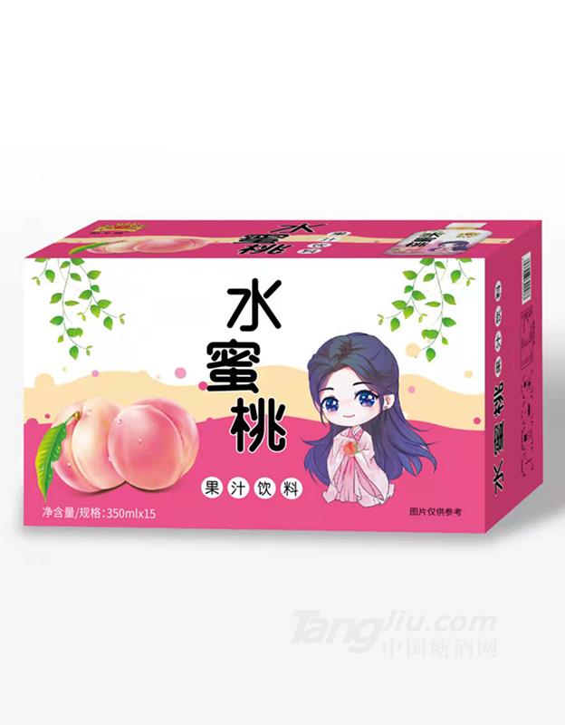 水蜜桃果汁饮料350mlx15