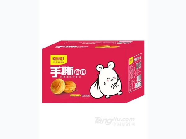 麦田町手撕面包红豆味2kg 图1