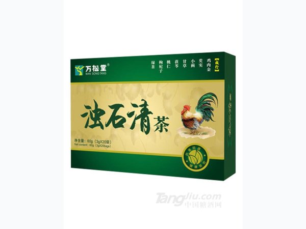 万松堂浊石清茶-60g