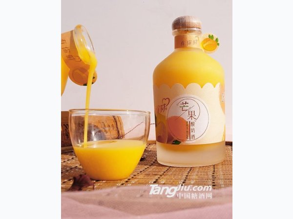有你时芒果酸奶酒 图1