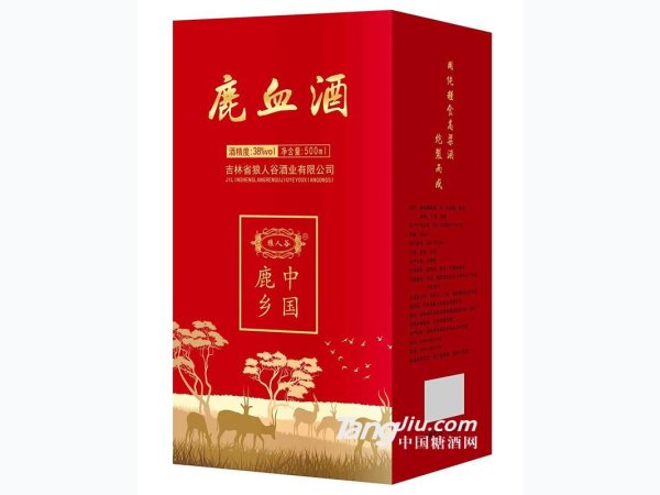 38&deg;鹿血酒盒装-500ml 图1