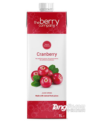 The Berry Company &ndash; 小紅莓汁1L